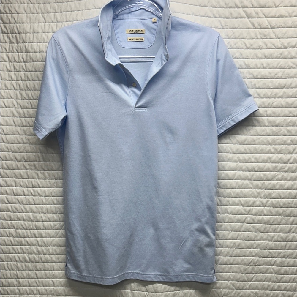 Men's Sky Blue Polo Shirt